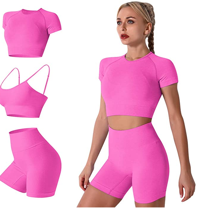2/3pcs Female Gym Clothing Workout Outfit Fitness Yoga Suits Women