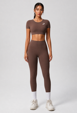 Women Yoga Solid Color Two-Piece Set
