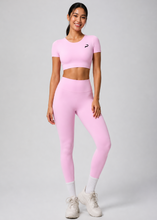 Women Yoga Solid Color Two-Piece Set