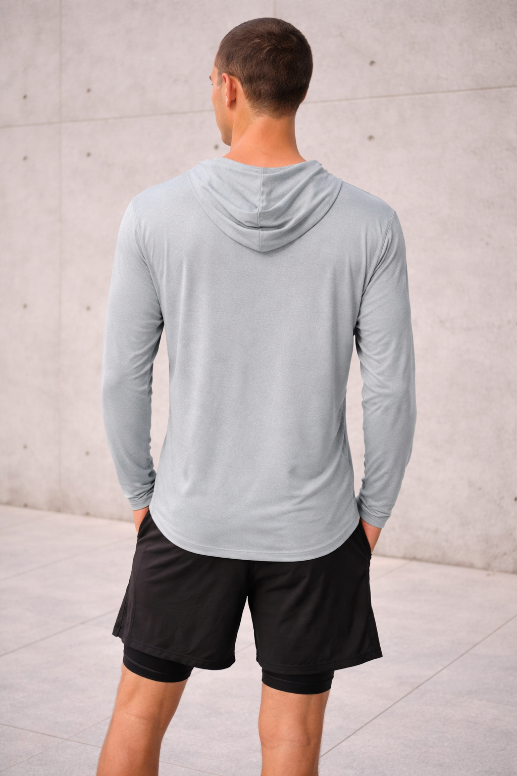 Deondre Shepherd Performance Hooded Long Sleeve T-Shirt