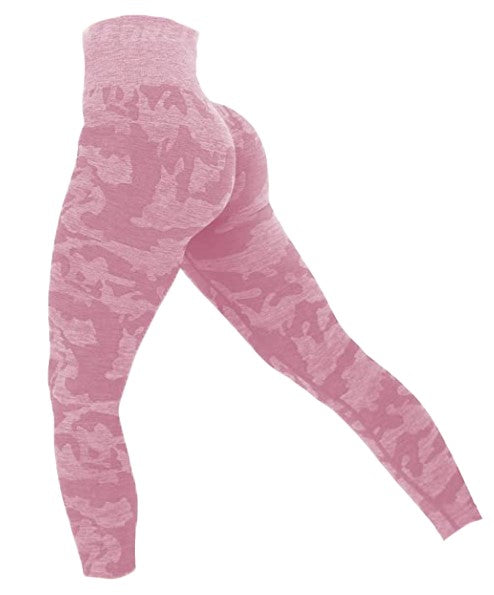 HHmei Camo Yoga Pants High Waisted Seamless Leggings Plus Size Sports  Women's Athletic Active Wear Leggings Skinny Tights S at  Women's  Clothing store