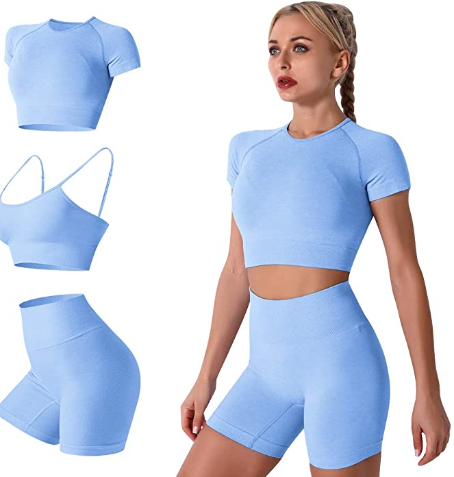 Energy Seamless Yoga Set Sport Outfit for Woman Gym Clothing